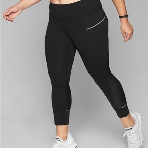Athleta Black Capri legging size 2x